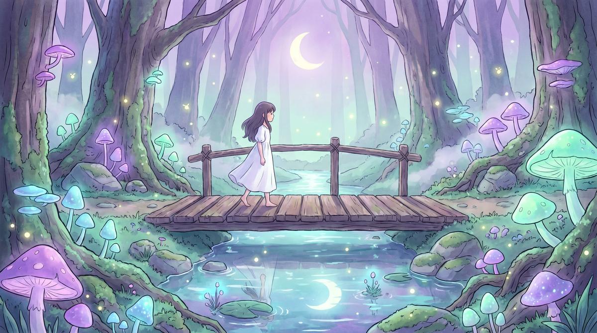 抖音风魔法森林奇遇动漫
