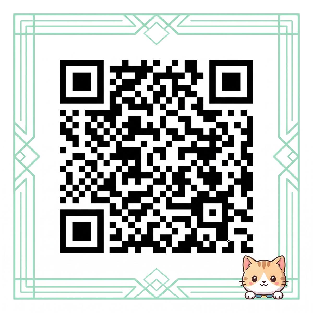 抖音风商务二维码